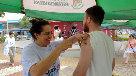 Estância Velha promove dia de vacinação na Praça 1º de Maio no próximo sábado