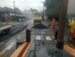 Prefeitura realiza operação de reparos no asfalto da Rua Rincão na segunda-feira (06/05)