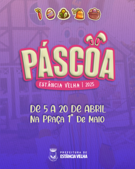 Prefeitura abre inscrições para patrocínio e exploração comercial da Páscoa 2025