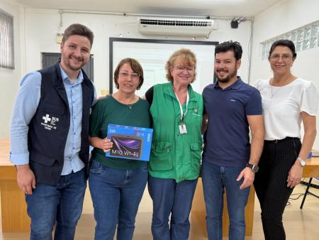 Prefeitura entrega 40 tablets para agentes de saúde